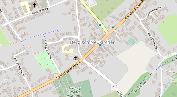 Friseur auf Satellitenbild