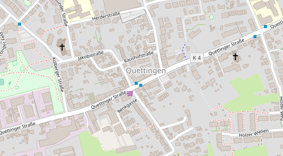 Friseur auf Satellitenbild