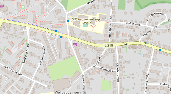 Friseur auf Satellitenbild