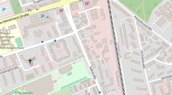 Friseur auf Satellitenbild