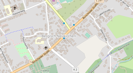 Friseur auf Satellitenbild