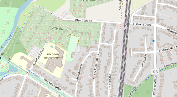 Friseur auf Satellitenbild