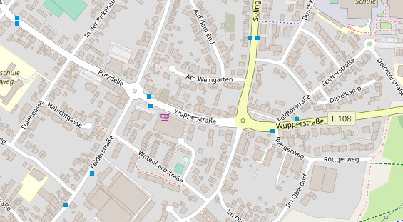 Friseur auf Satellitenbild