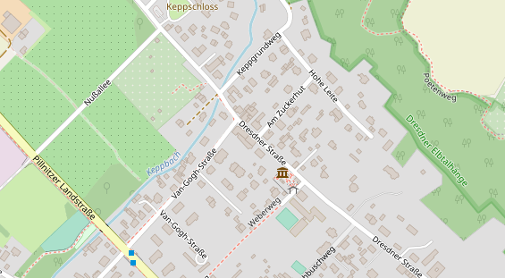 Friseur auf Satellitenbild