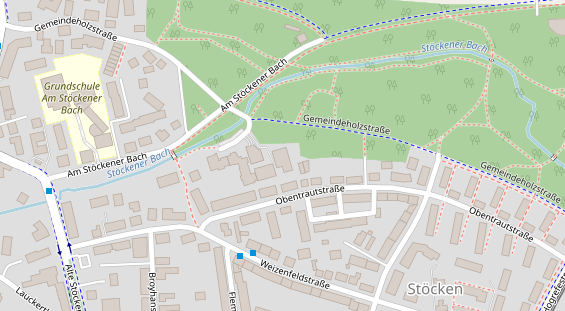 Friseur auf Satellitenbild