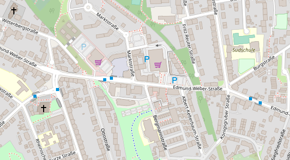 Friseur auf Satellitenbild