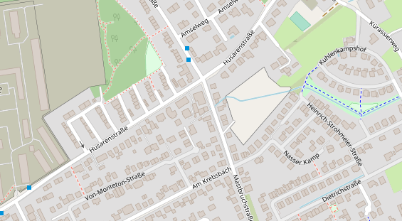 Friseur auf Satellitenbild