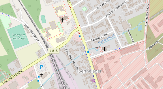 Friseur auf Satellitenbild