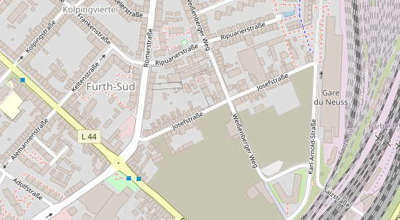 Friseur auf Satellitenbild