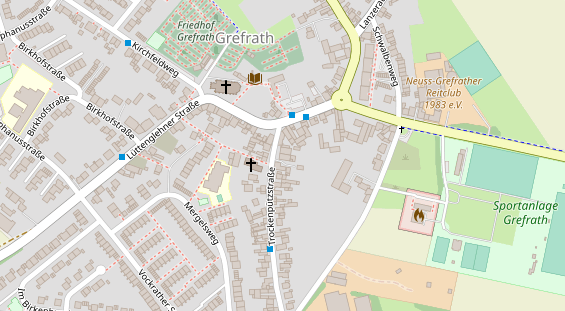 Friseur auf Satellitenbild