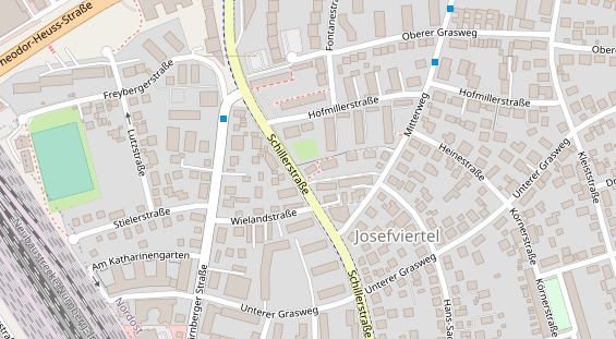 Friseur auf Satellitenbild