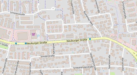 Friseur auf Satellitenbild