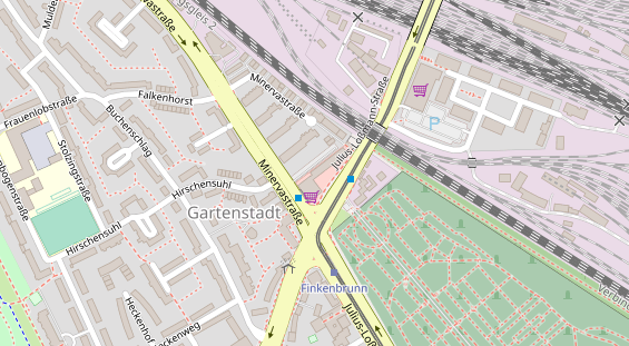 Friseur auf Satellitenbild