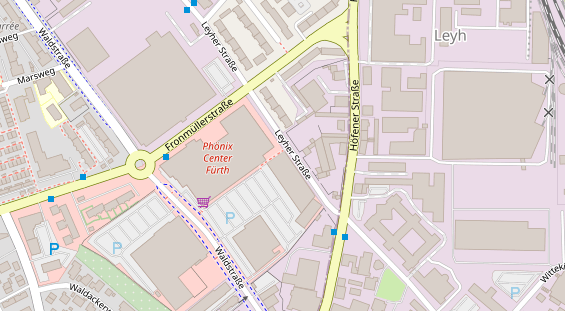 Friseur auf Satellitenbild