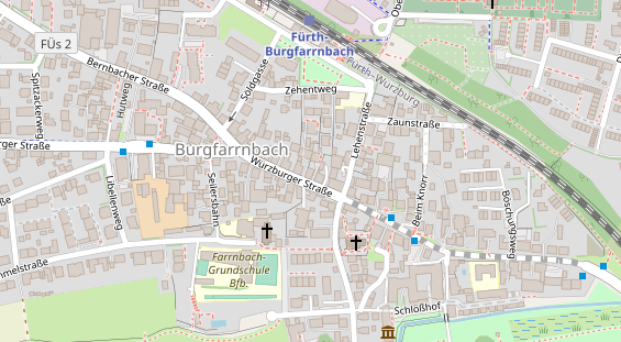 Friseur auf Satellitenbild