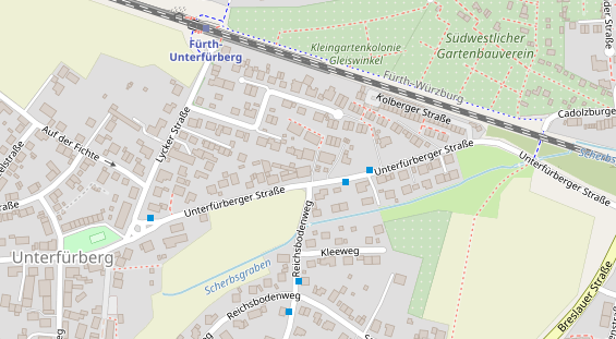 Friseur auf Satellitenbild