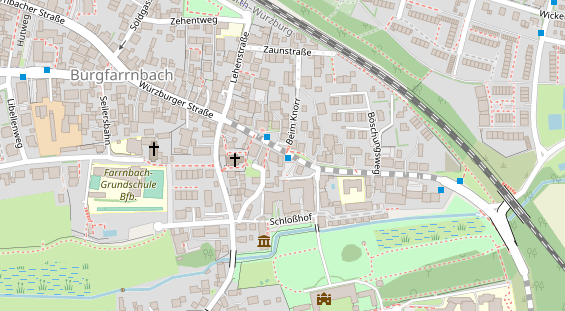 Friseur auf Satellitenbild