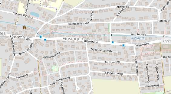 Friseur auf Satellitenbild