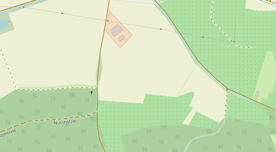 Friseur auf Satellitenbild