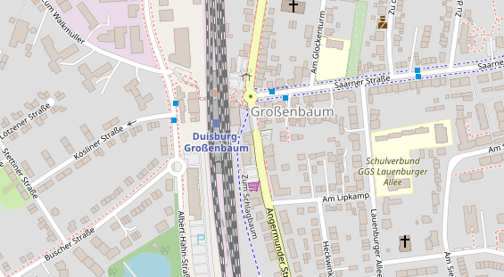 Friseur auf Satellitenbild