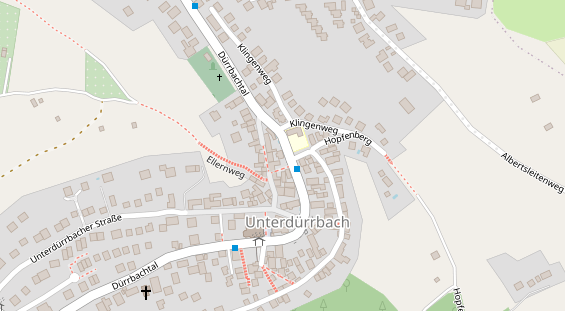 Friseur auf Satellitenbild