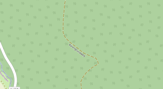 Friseur auf Satellitenbild