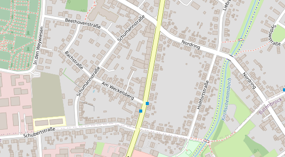 Friseur auf Satellitenbild