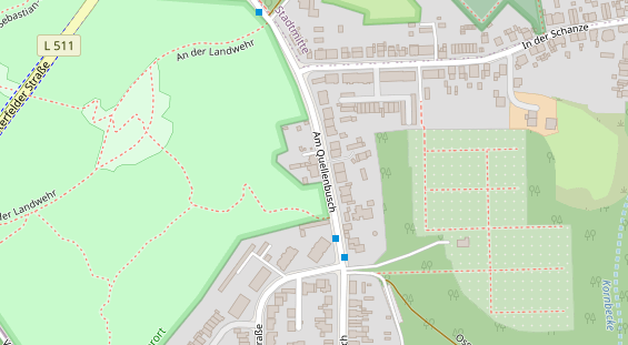 Friseur auf Satellitenbild