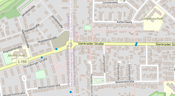 Friseur auf Satellitenbild