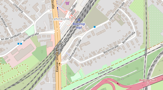 Friseur auf Satellitenbild