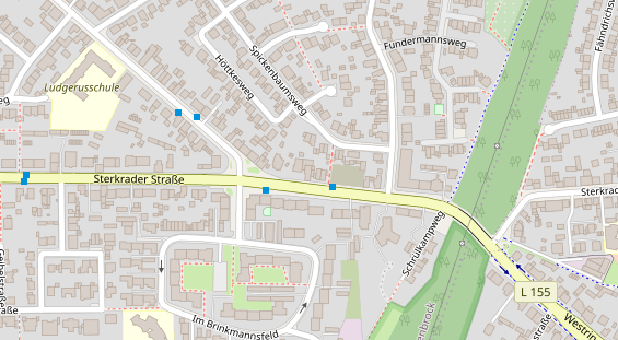 Friseur auf Satellitenbild