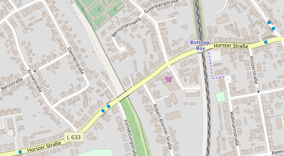 Friseur auf Satellitenbild