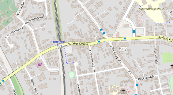 Friseur auf Satellitenbild