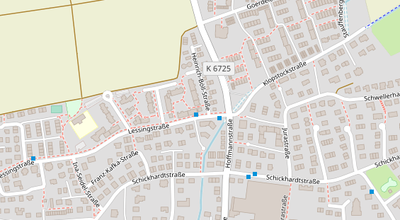 Friseur auf Satellitenbild