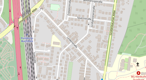 Friseur auf Satellitenbild