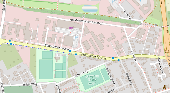 Friseur auf Satellitenbild