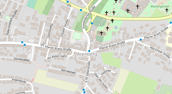 Friseur auf Satellitenbild