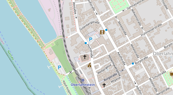 Friseur auf Satellitenbild