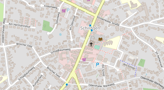 Friseur auf Satellitenbild