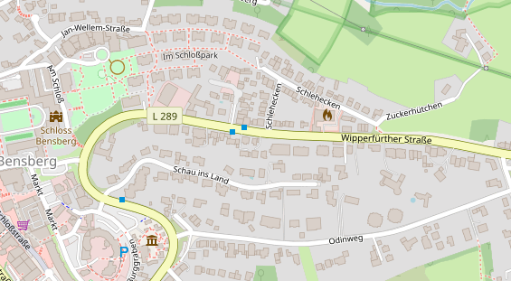 Friseur auf Satellitenbild