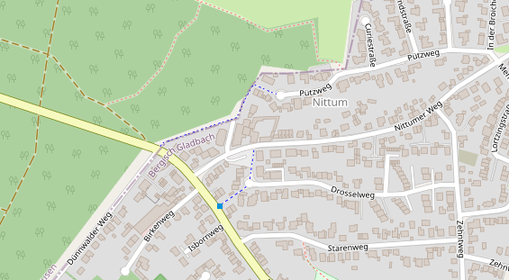 Friseur auf Satellitenbild