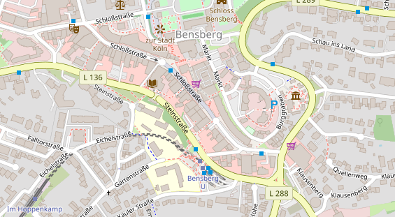 Friseur auf Satellitenbild