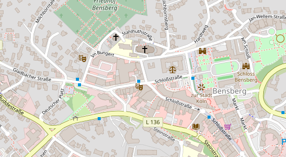 Friseur auf Satellitenbild