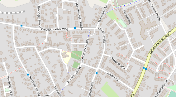 Friseur auf Satellitenbild