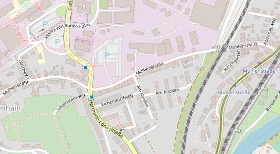 Friseur auf Satellitenbild