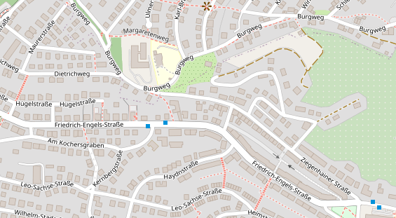 Friseur auf Satellitenbild