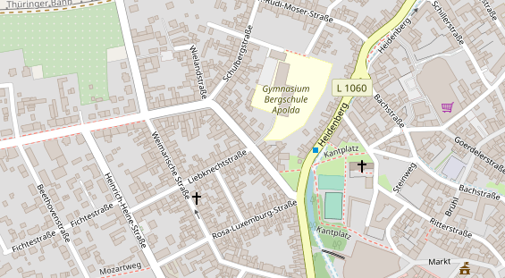 Friseur auf Satellitenbild