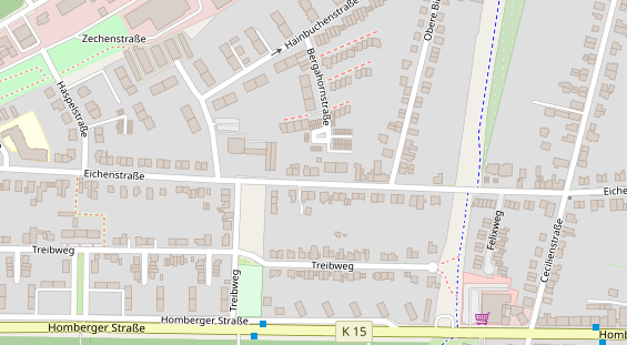 Friseur auf Satellitenbild