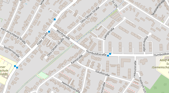 Friseur auf Satellitenbild