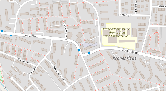 Friseur auf Satellitenbild